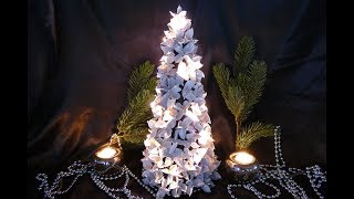 DIY Tanne basteln – christmas decoration – Weihnachtsdeko – einfach [upl. by Etiuqal]