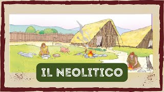 IL NEOLITICO videolezione di storia con mappa riassuntiva  classeterza  neolithic [upl. by Haroppiz]