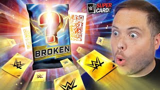 I Cant Believe These Packs are STILL Broken First QR CODE of 2024  WWE SuperCard [upl. by Nawyt]