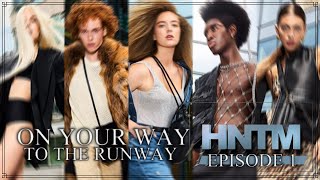 EPISODE 1 On your way to runway  HOLLANDS NEXT TOP MODEL 14 [upl. by Fesuy]