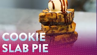 Chocolate Chip Cookie Slab Pie  Genius Kitchen [upl. by Donia341]