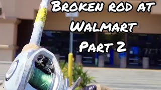 Buying a broken fishing rod at Walmart [upl. by Ttezzil]