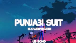 Punjabi Suit  Jass Manak  UB SONG  SlowedReverb [upl. by Hocker698]