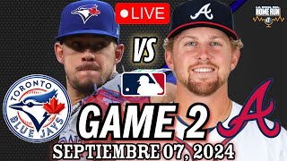 EN VIVO  Toronto Blue Jays VS Atlanta Braves  MLB PLAYBYPLAY  Sep 7th 2024 [upl. by Shaer]