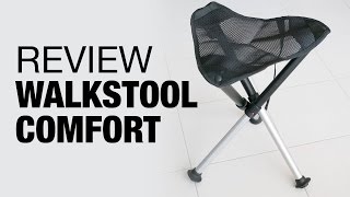 Review Walkstool Comfort Portable Outdoor Stool [upl. by Lattonia]