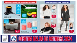 ALDI Bazar  🆕  ALDI del 30 al 5 de noviembre del 2024  Folleto ALDI del 30 DE OCTUBRE de 2024 [upl. by Odnalref540]