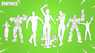 Top 25 Legendary Fortnite Dances amp Emotes With Best Music Get Our Of Your Mind Optimus Prime [upl. by Zurkow]