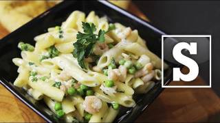 PRAWN amp PEA PASTA RECIPE  SORTED [upl. by Clarance]