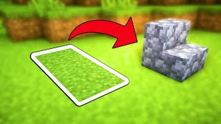 100 EASY NEW Secret Staircase in Minecraft Java  VOWLA [upl. by Flem]