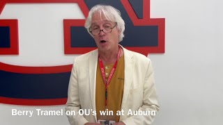 Berry Tramel talks about OUs win at Auburn [upl. by Senskell]