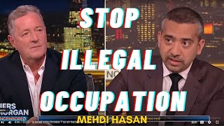 BEFITTING REPLY TO PIERS MORGAN  MEHDI HASAN  HASNAIN [upl. by Claiborn331]