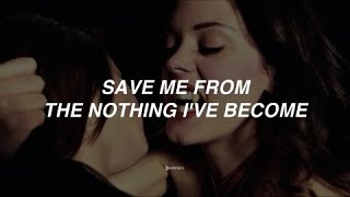 Evanescence  Bring Me to Life Lyrics [upl. by Hurlbut428]