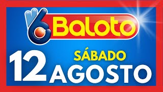 Resultados del BALOTO REVANCHA del sabado 12 de AGOSTO de 2023 [upl. by Lydell]