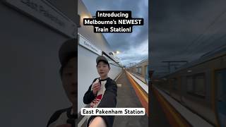 This is Melbourne’s NEWEST Train Station East Pakenham Station [upl. by Azila658]