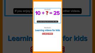 Double Digit Addition  What is the missing number mathforkids kidslearning funlearning [upl. by Arvonio23]