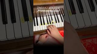 Zaskocz rodzinę na święta i zagraj kolędę na pianinie 🎹🎄 piano muzyka pianista [upl. by Eelah]