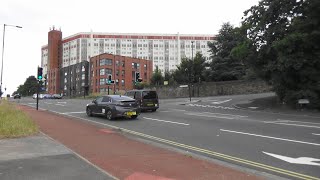 Sheffield city centre St Johns Park church among the giants [upl. by Weight661]