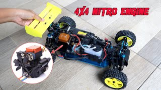 Assembling amp Running HSP NITRO ENGINE Offroad RC Vehicle for TOYAN FSS100A [upl. by Selestina]