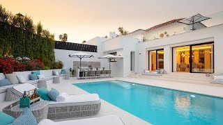 Modern Luxury Villa Nueva Andalucia Marbella  Drumelia [upl. by Leugar]