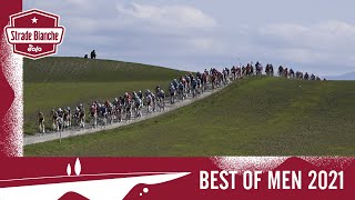 Strade Bianche EOLO 2021  Best of Men [upl. by Nelehyram]