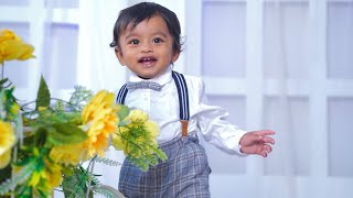 Shreshtav Sidhartha  First Birthday  Baby Boy  Pre Birthday Shoot  Kannaya Telugu Video song [upl. by Zile]