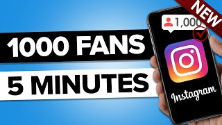 How To Get 1000 Followers on Instagram in 2024 STEP BY STEP GUIDE [upl. by Earazed]