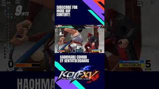 Haohmaru combo KOF XV by BBAAYYUU kofxv fgc snkgames kofcombos kofxvcombos shorts [upl. by Larine]