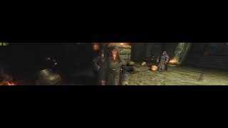 Skyrim 3 Monitors  5760 x 1080  Flawless Widescreen  Test Video Part 4 [upl. by Htinek]