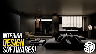 THE 3 BEST INTERIOR DESIGN SOFTWARE [upl. by Oman]