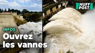 Les crues ont mis à rude épreuve ces barrages sur le Rhône et la Loire [upl. by Delfine129]