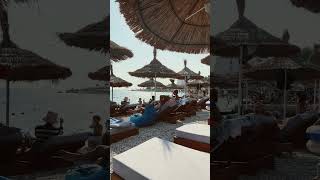 Beach 🏖️ amp Chill 🧘‍♀️ in Sarande Albania [upl. by Heck547]