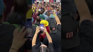 Jason Paige high fives my phone at Houston collecta con 2024 [upl. by Anayeek185]