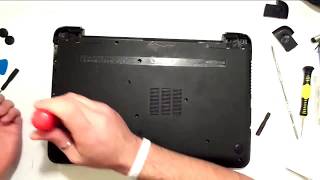 HP 250 G3 COME SMONTARE PC PORTATILE LAPTOP TUTORIAL COMPLETO ITA [upl. by Previdi]