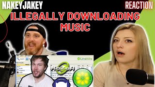 quotIllegally Downloading Musicquot NakeyJakey  HatGuy amp Nikki react [upl. by Ecirtaeb]