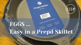 Prepd skillet and easy eggs [upl. by Susej]