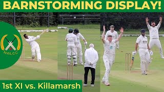 BARNSTORMING DISPLAY  Cricket highlights w commentary  NWLCC 1sts v Killamarsh 1sts  S3 ep15 [upl. by Pippa]