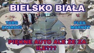 BIELSKO BIAŁA TARG STAROCI 19052024 FLEA MARKET Niesamowite i piękne rzeczy ale to Auto CUDO [upl. by Aliuqat]