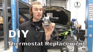 DIY Thermostat replacement  shown on a 13 Multijet diesel engine FIAT Opel Suzuki Vauxhall etc [upl. by Audrie]