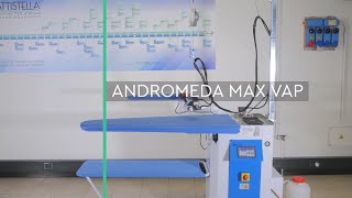 Andromeda Max Vap Blowing Ironing Board with Iron  Battistella [upl. by Elrak563]