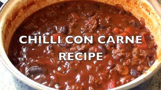 Chili Con Carne Recipe  How to Make Chili Con Carne [upl. by Sibyls]