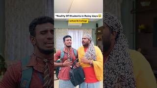 Students in Rainy days😅💥✅ comedy tamilshorts funny tamicomedy youtubeshorts fun [upl. by Einnej]