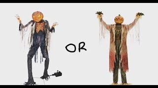 Which Animatronic Is Better Corn Stalker Vs Scorched Scarecrow [upl. by Nnewg523]