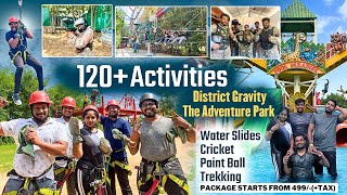 Hyderabads biggest adventure park with 120 activities  Price starts from 499 District Gravity [upl. by Connolly]