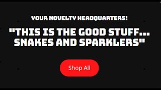 Redbeard’s Fireworks Novelties Online Store [upl. by Enaols]