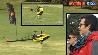 HECTIC MIKADO RC HELICOPTER DUO DEMO UK HELIFEST 2016 [upl. by Melinde652]