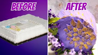 Sugar lover tries a 20 grocery store cake makeover [upl. by Sherline]