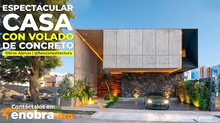 CASA IMPACTANTE que te sorpenderá  Obras Ajenas  HAUZARQUITECTURA [upl. by Siroved761]