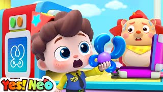 Airport Safety  Good Manners  Safety Check Song  Nursery Rhymes amp Kids Songs  Yes Neo [upl. by Anai]