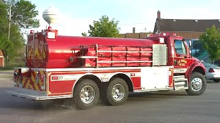 New Richland Fire Department  Tanker Response [upl. by Noirrad]