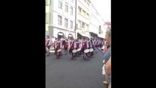 Tattoo Parade in Basel Switzerland on July 27 2013 [upl. by Nador]